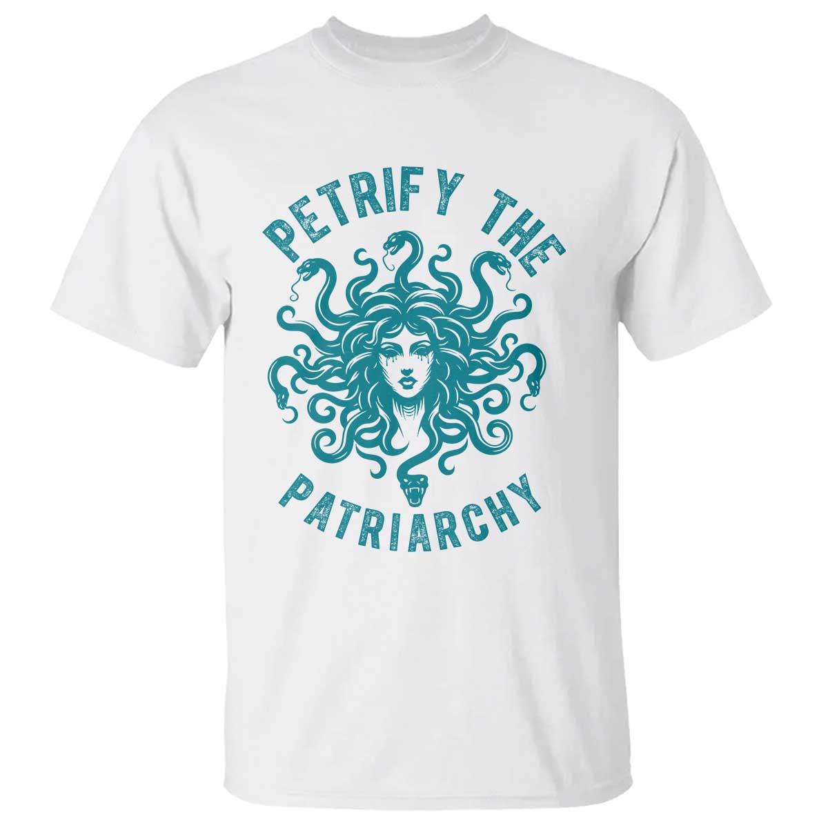 Sexual Assault Prevention Support T Shirt Petrify The Patriarchy Medusa Feminism