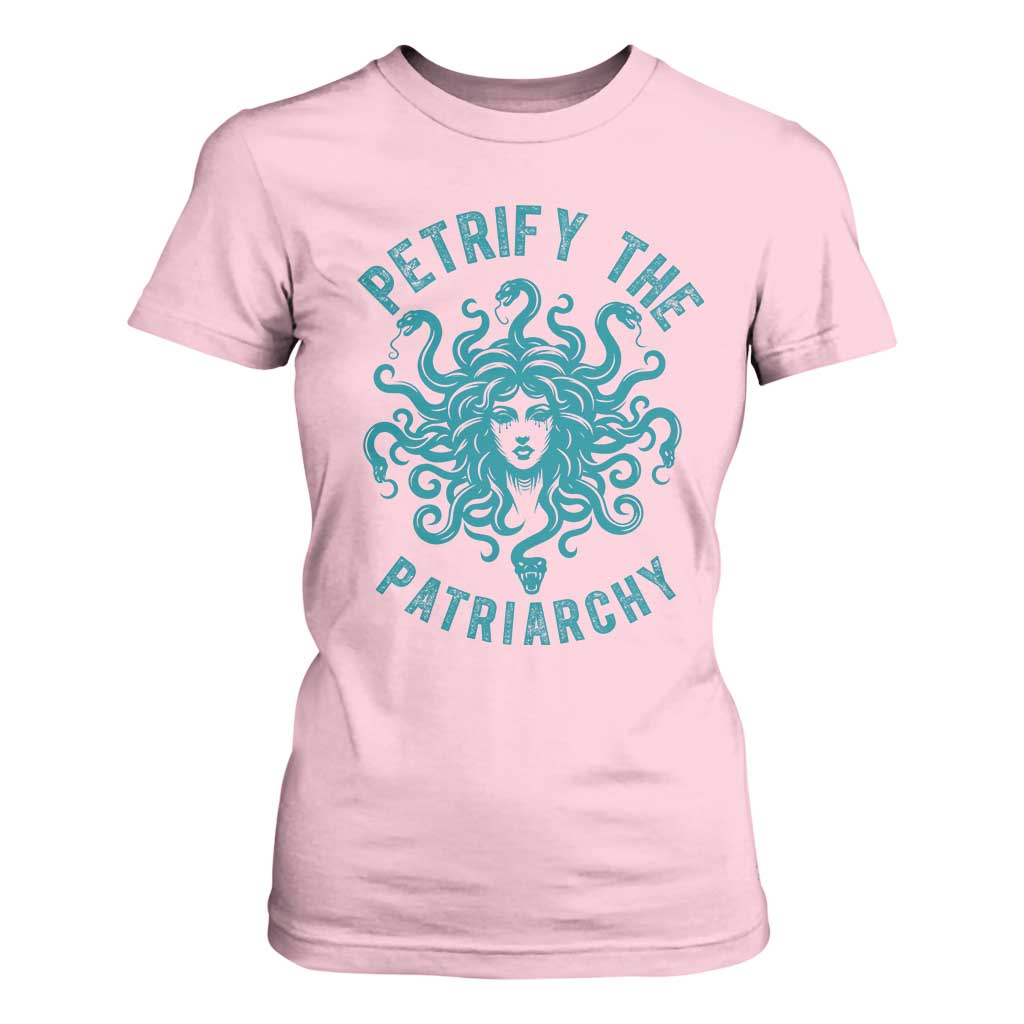 Sexual Assault Prevention Support T Shirt For Women Petrify The Patriarchy Medusa Feminism