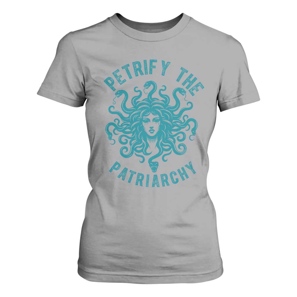 Sexual Assault Prevention Support T Shirt For Women Petrify The Patriarchy Medusa Feminism
