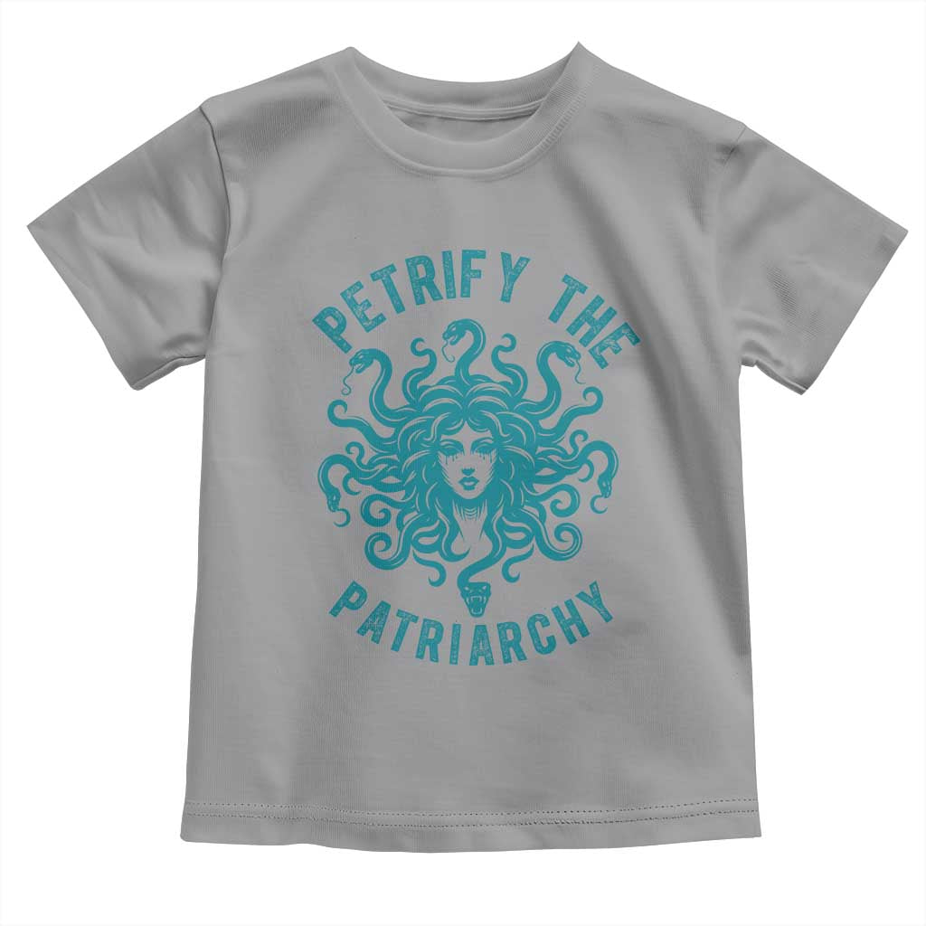 Sexual Assault Prevention Support Toddler T Shirt Petrify The Patriarchy Medusa Feminism