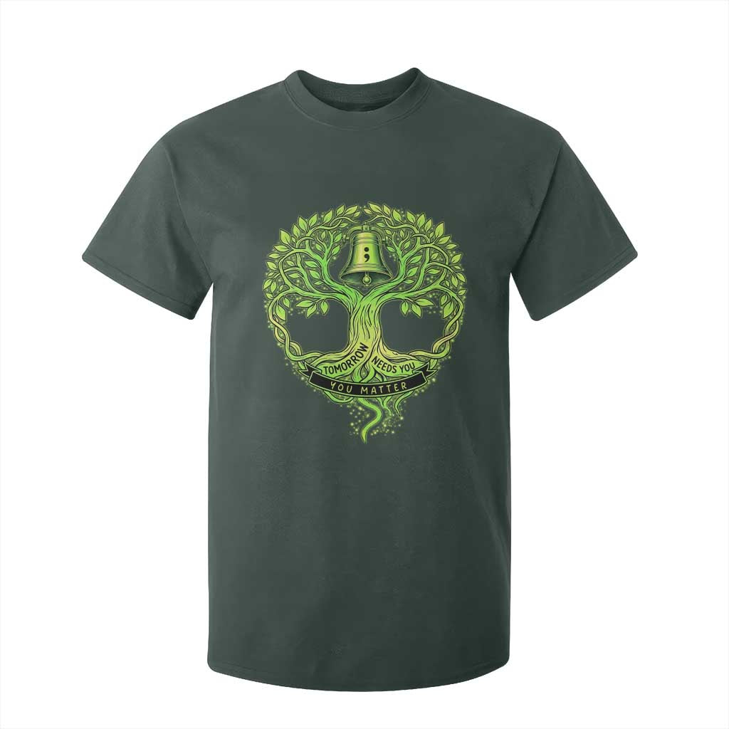Mental Health T Shirt For Kid Tomorrow Needs You You Matter