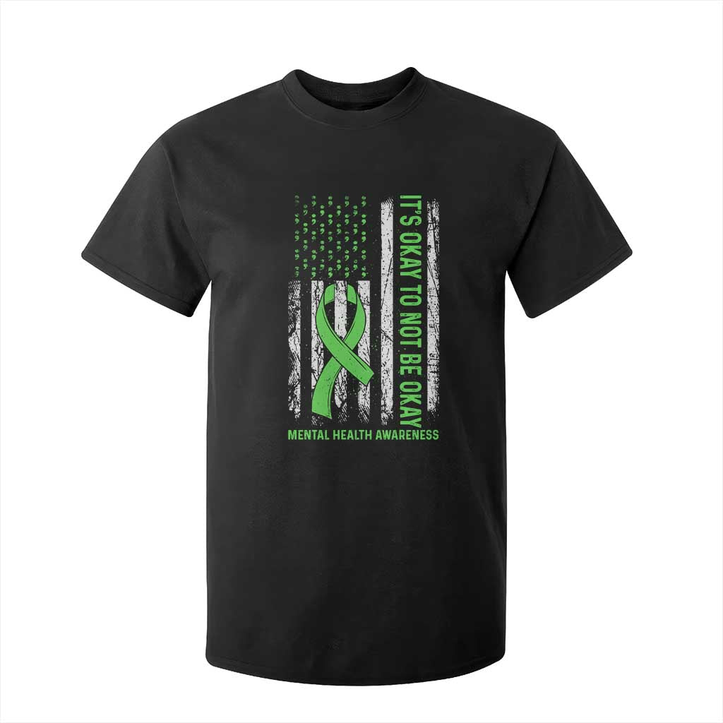 Mental Health T Shirt For Kid It's Okay To Not Be Okay