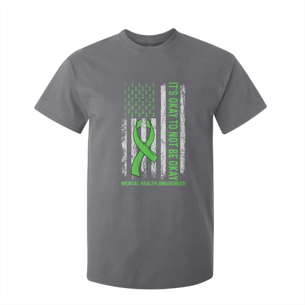 Mental Health T Shirt For Kid It's Okay To Not Be Okay