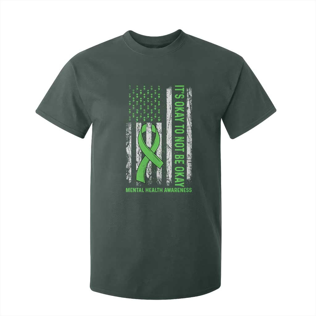 Mental Health T Shirt For Kid It's Okay To Not Be Okay
