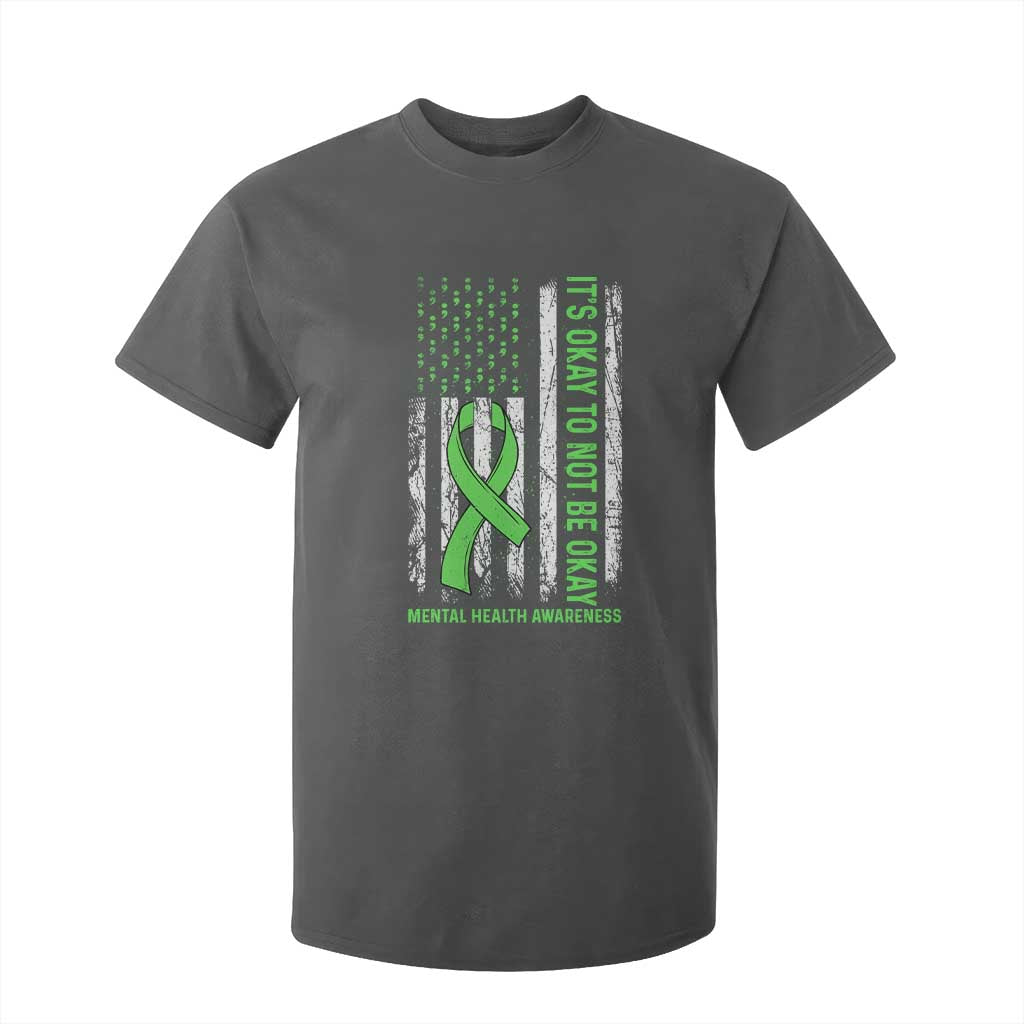 Mental Health T Shirt For Kid It's Okay To Not Be Okay