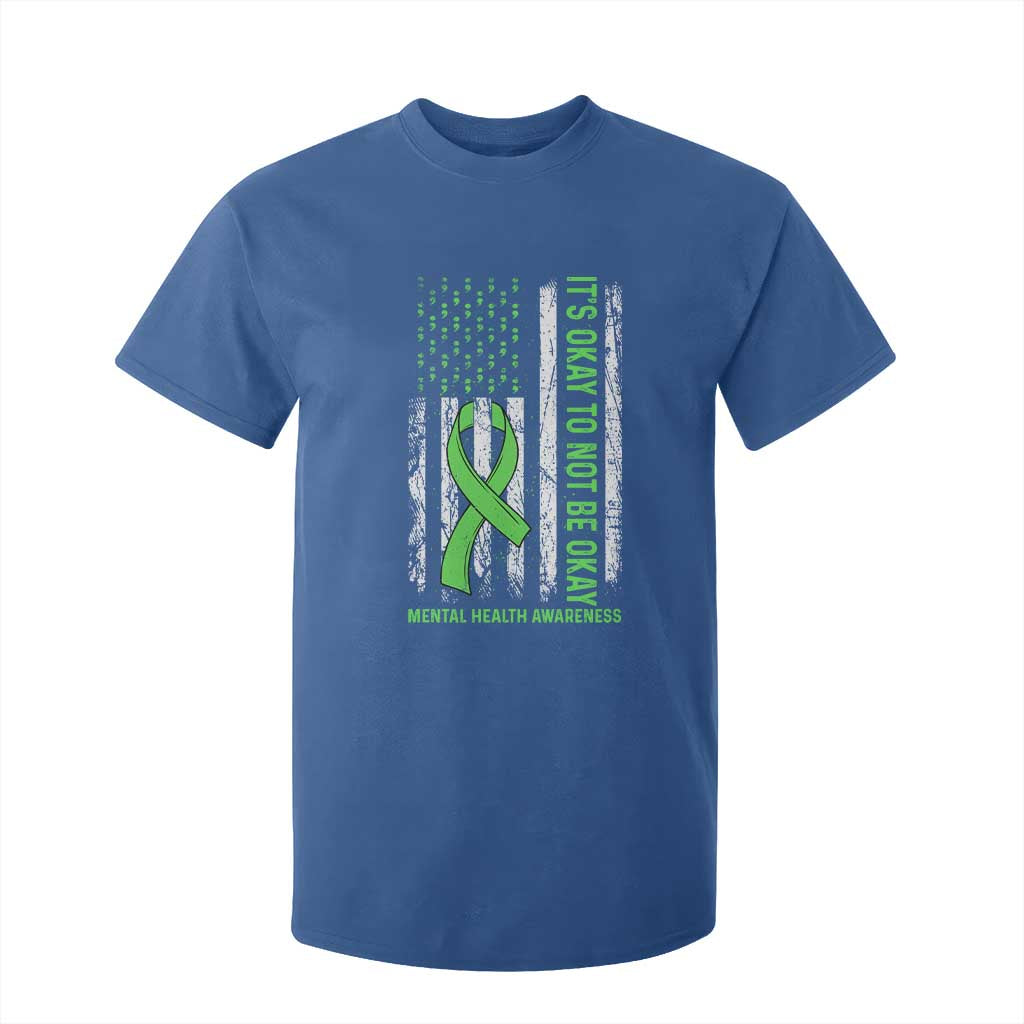 Mental Health T Shirt For Kid It's Okay To Not Be Okay