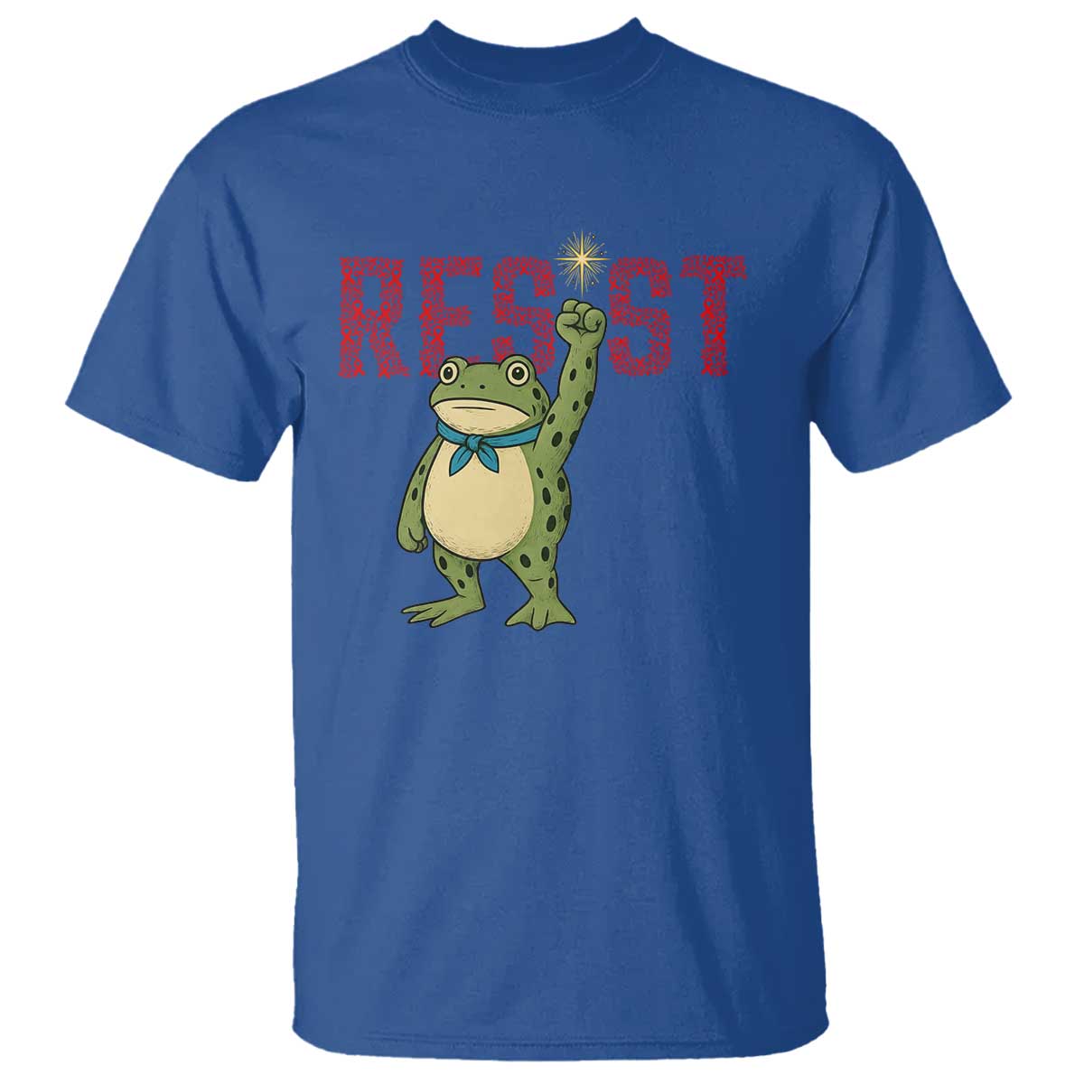 Frog AIDS Fighter Supporter T Shirt Portland Activist Political Meme HIV Support Red Ribbon