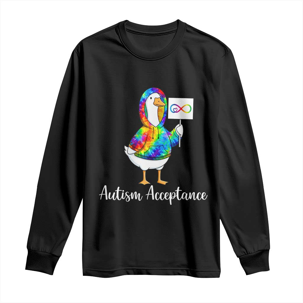 Autism Acceptance Long Sleeve Shirt Accept Understand Love Support Neurodivergent