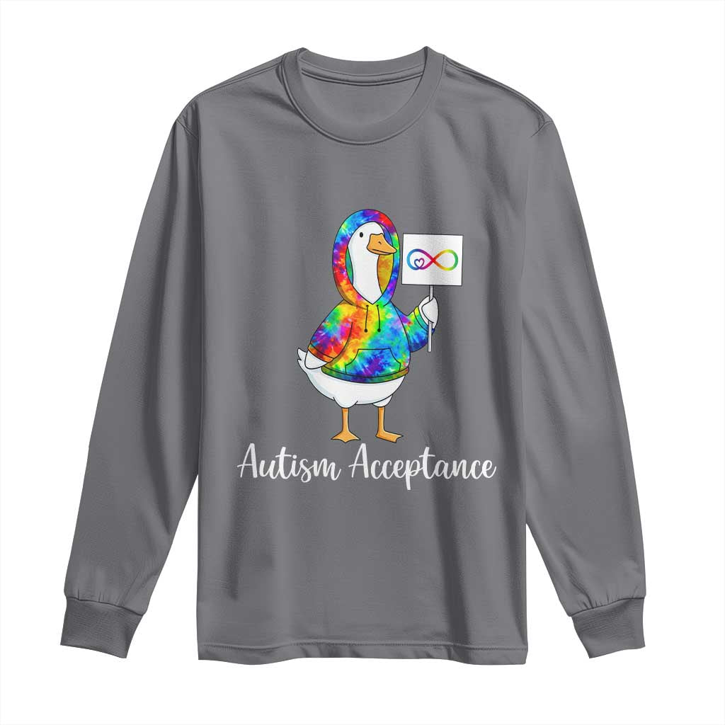 Autism Acceptance Long Sleeve Shirt Accept Understand Love Support Neurodivergent