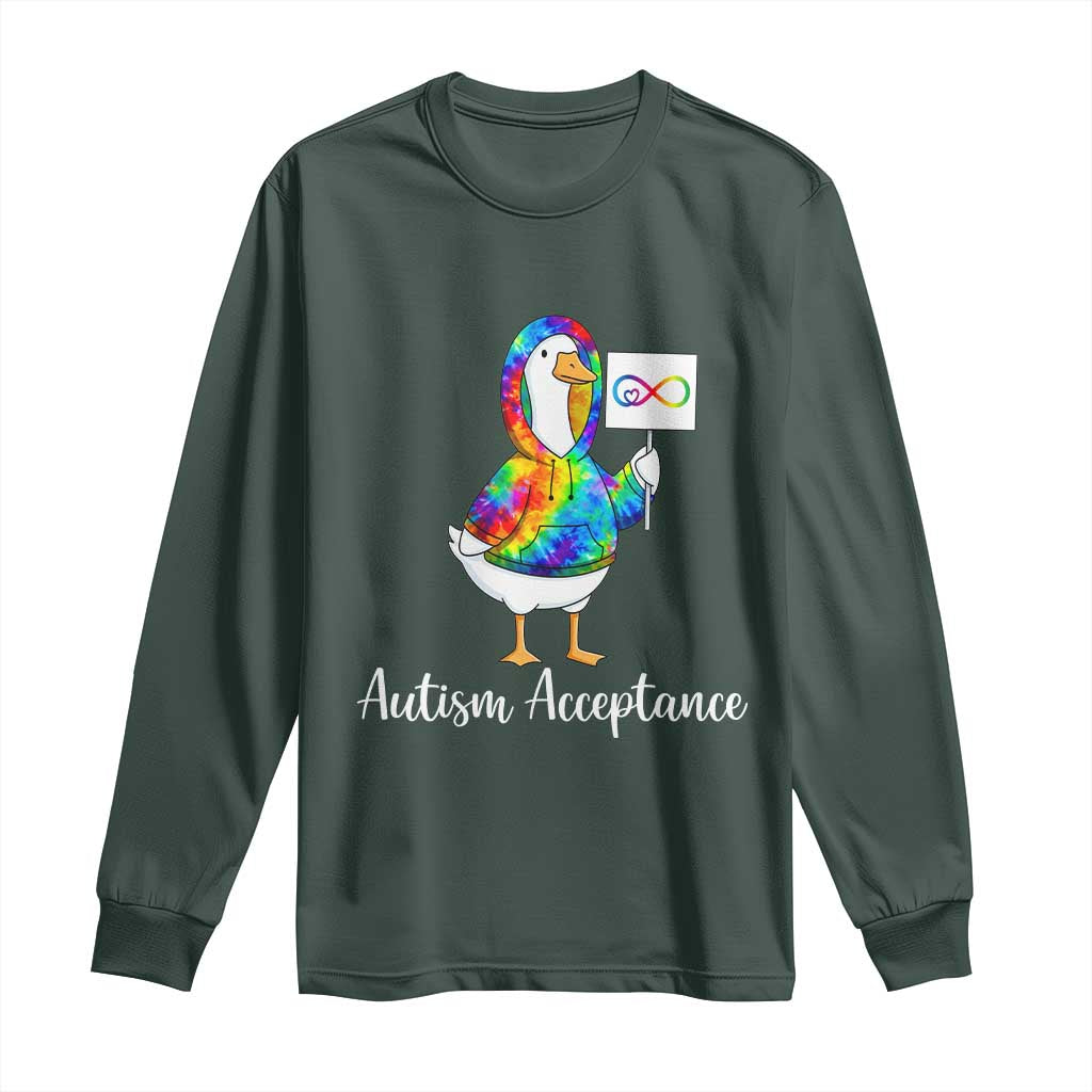 Autism Acceptance Long Sleeve Shirt Accept Understand Love Support Neurodivergent