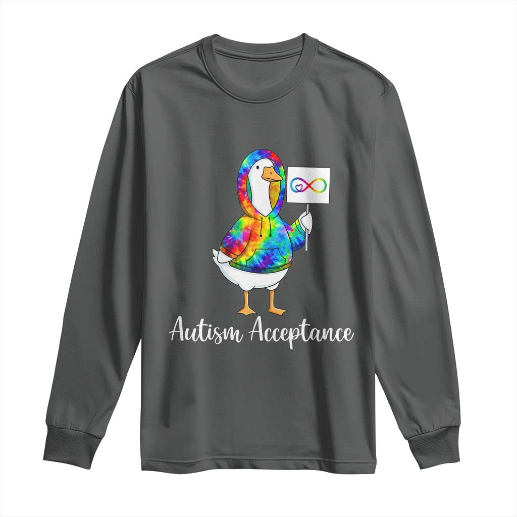 Autism Acceptance Long Sleeve Shirt Accept Understand Love Support Neurodivergent