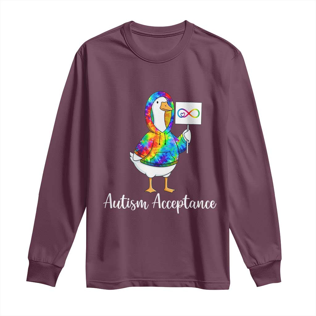 Autism Acceptance Long Sleeve Shirt Accept Understand Love Support Neurodivergent