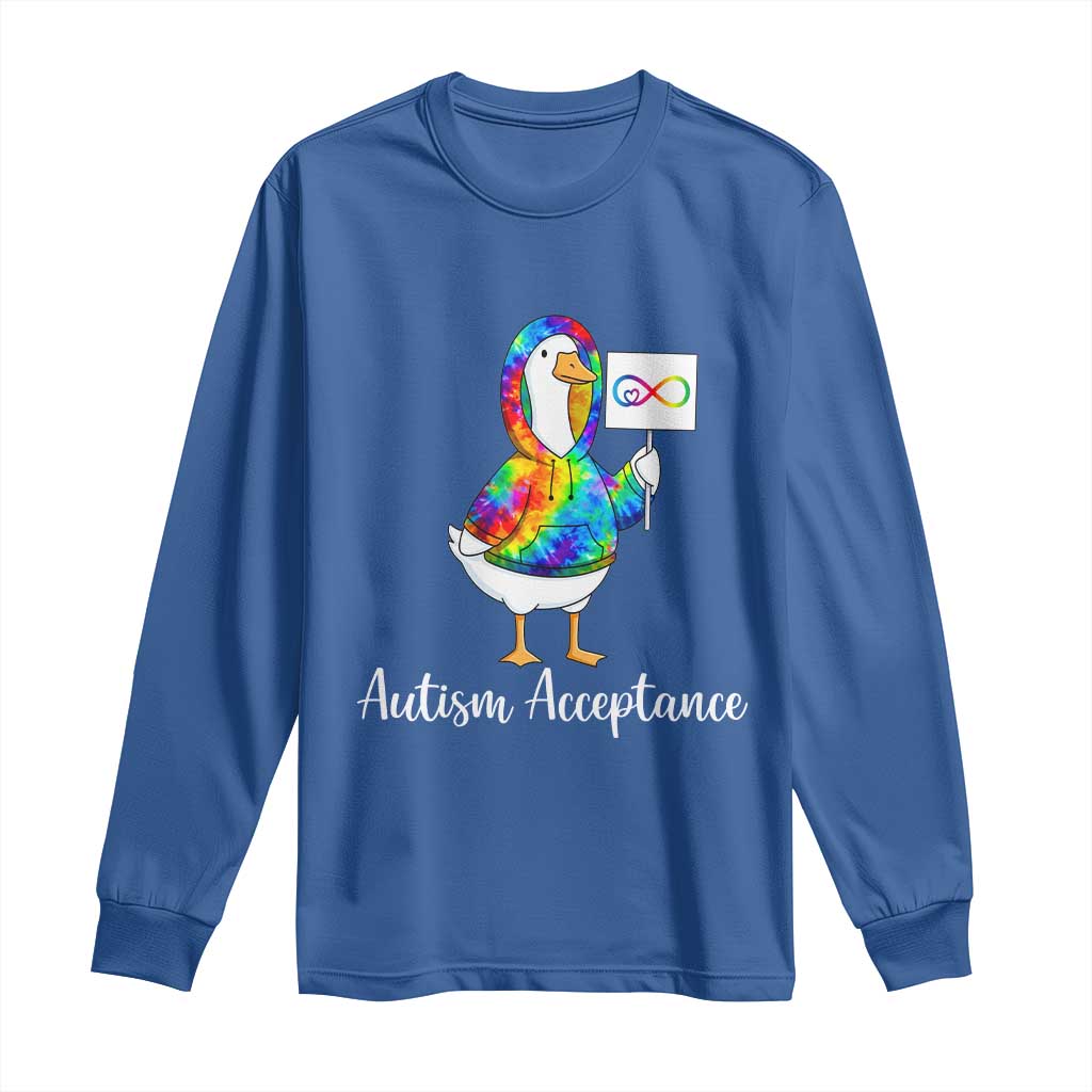 Autism Acceptance Long Sleeve Shirt Accept Understand Love Support Neurodivergent