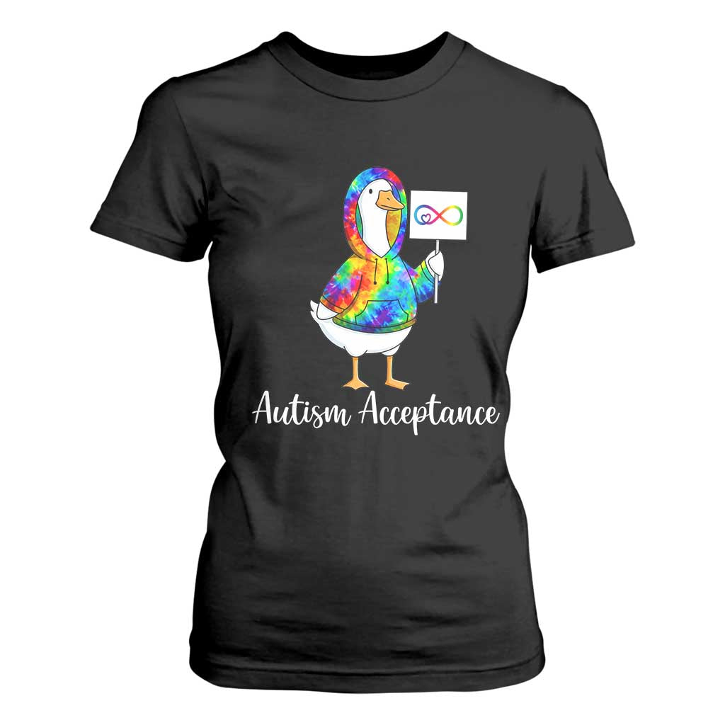 Autism Acceptance T Shirt For Women Accept Understand Love Support Neurodivergent