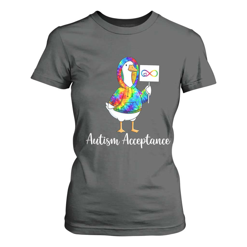 Autism Acceptance T Shirt For Women Accept Understand Love Support Neurodivergent