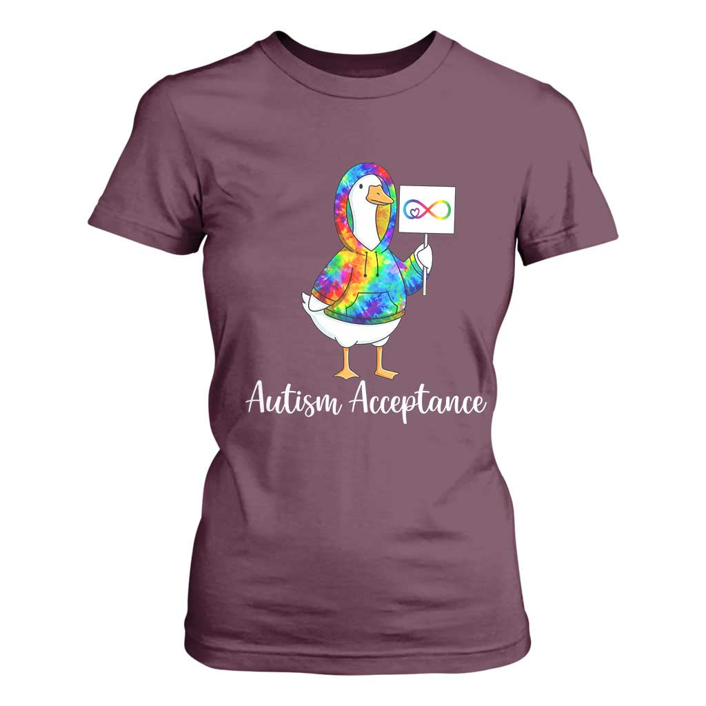 Autism Acceptance T Shirt For Women Accept Understand Love Support Neurodivergent