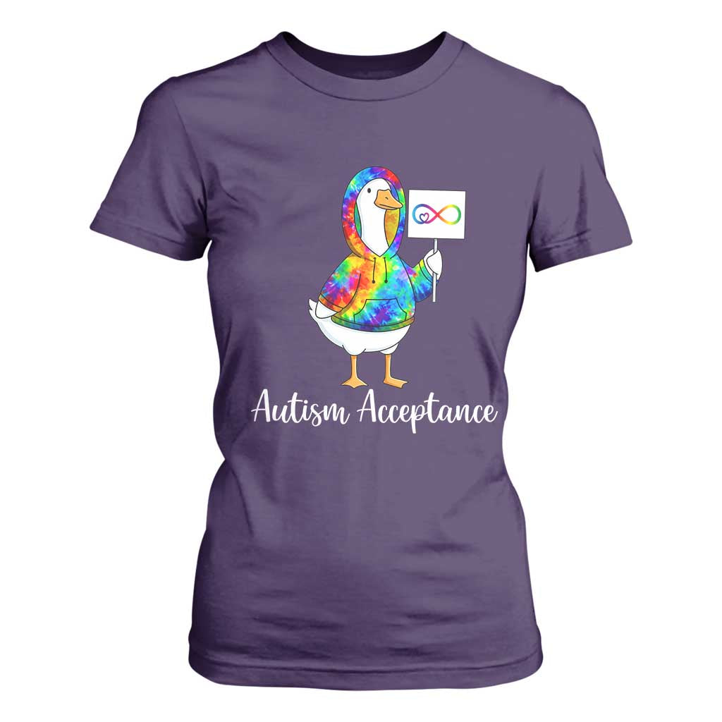 Autism Acceptance T Shirt For Women Accept Understand Love Support Neurodivergent