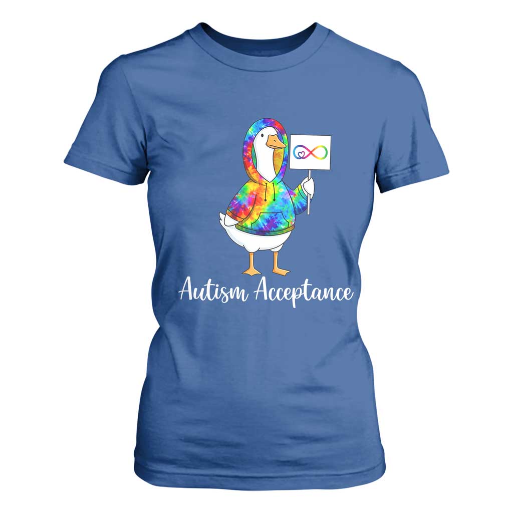 Autism Acceptance T Shirt For Women Accept Understand Love Support Neurodivergent
