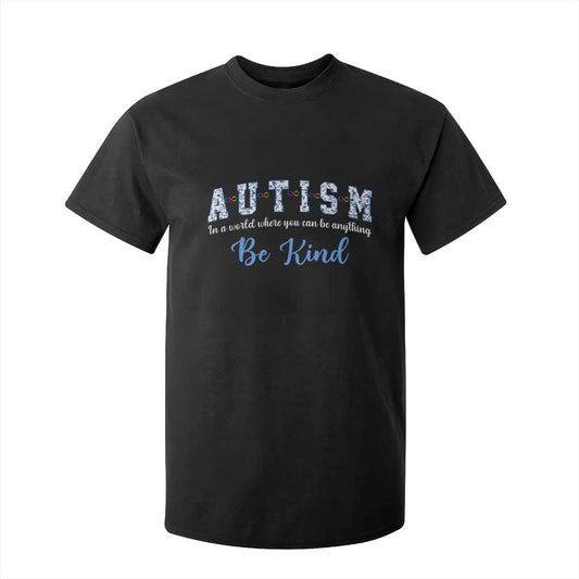 Autism Awareness T Shirt For Kid Neurodivergent Pride Infinity Symbol Support