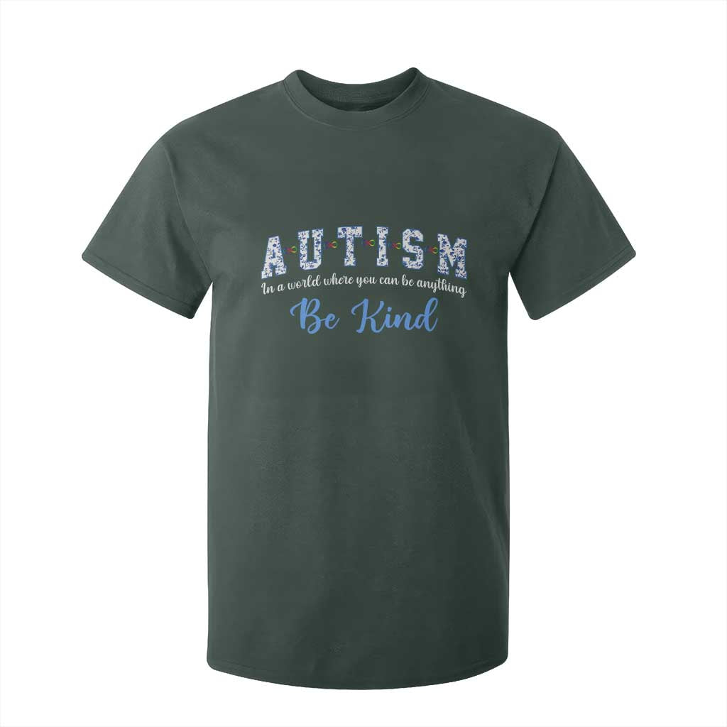 Autism Awareness T Shirt For Kid Neurodivergent Pride Infinity Symbol Support