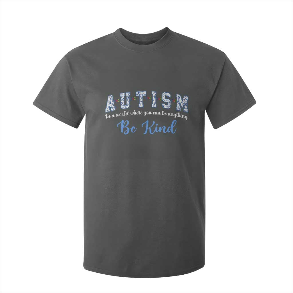 Autism Awareness T Shirt For Kid Neurodivergent Pride Infinity Symbol Support