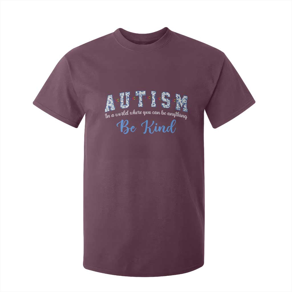 Autism Awareness T Shirt For Kid Neurodivergent Pride Infinity Symbol Support