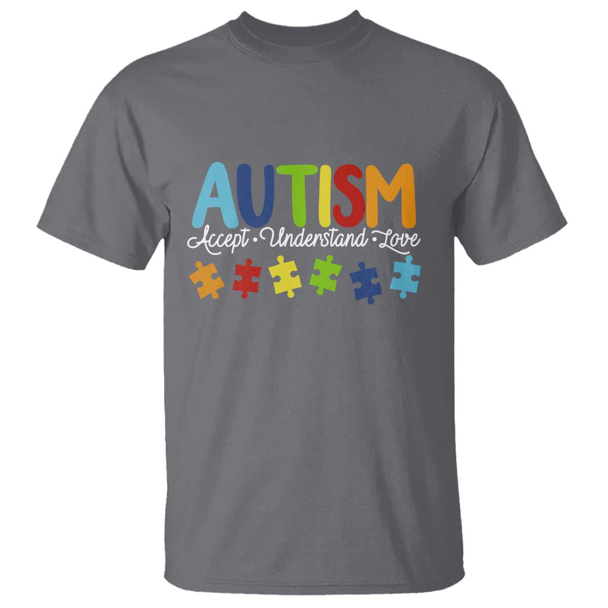 Autism Acceptance T Shirt Accept Understand Love Special Education Teacher Gift