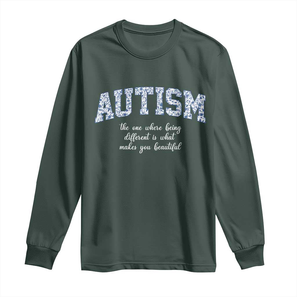 Autism Acceptance Long Sleeve Shirt Autistic Acceptance Inspirational