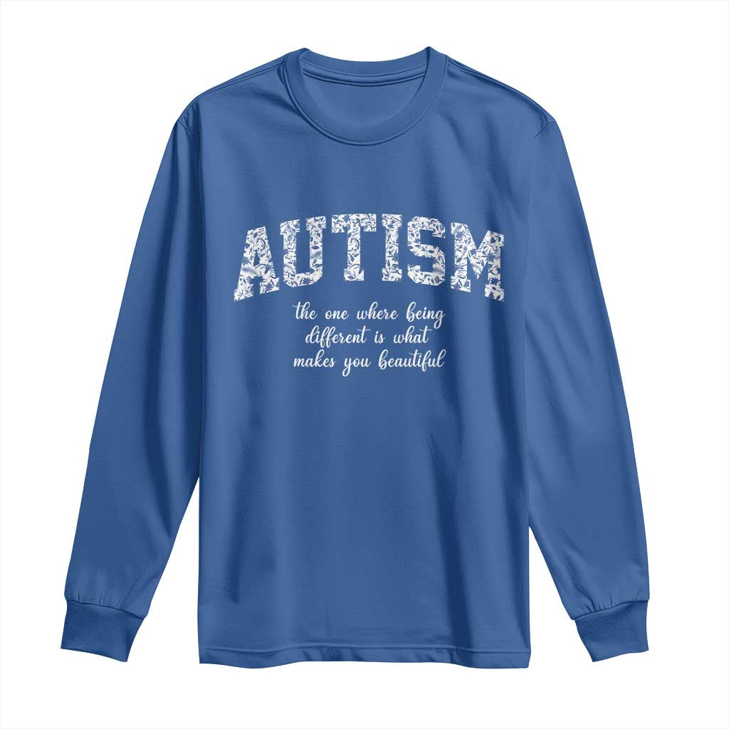 Autism Acceptance Long Sleeve Shirt Autistic Acceptance Inspirational