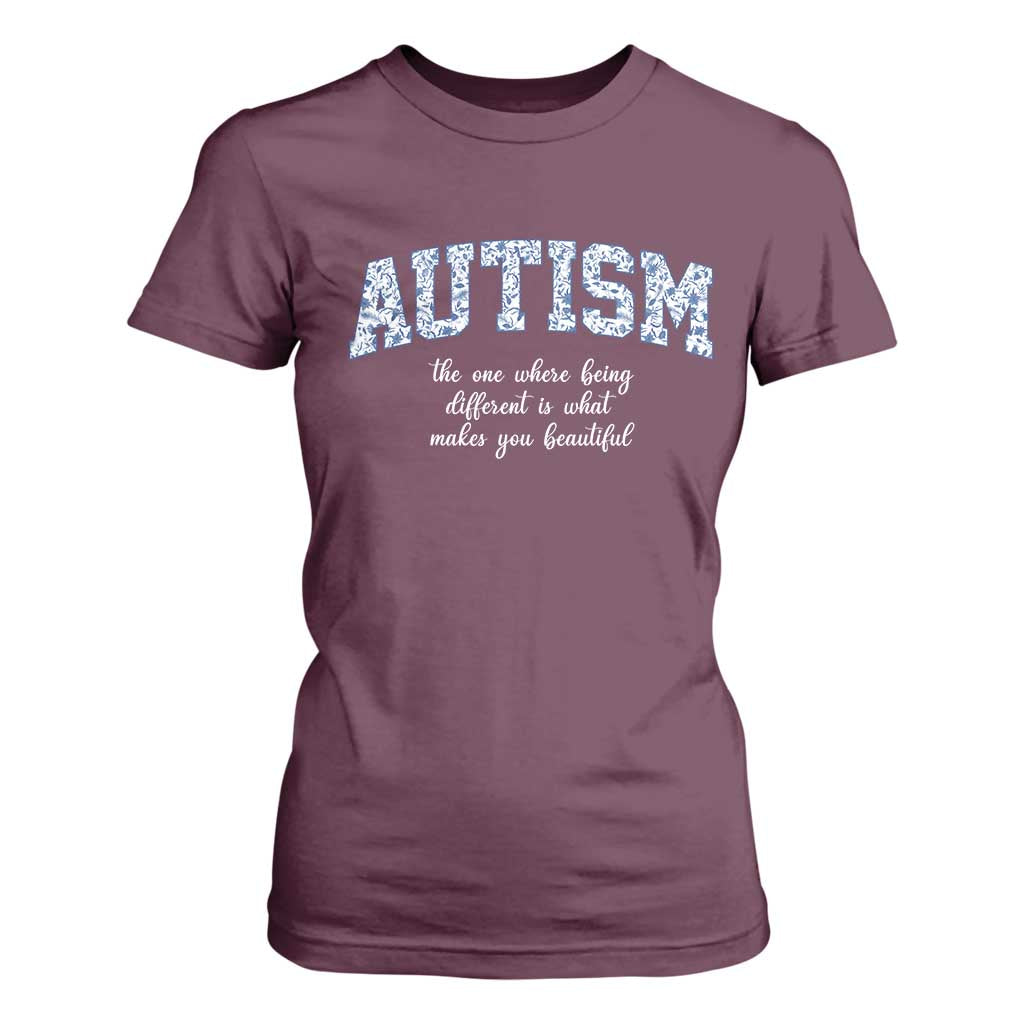 Autism Acceptance T Shirt For Women Autistic Acceptance Inspirational