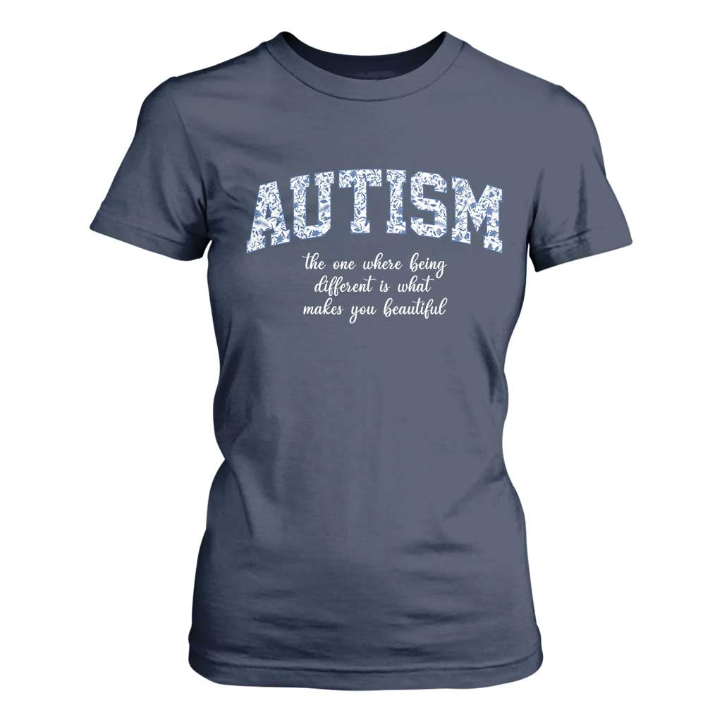 Autism Acceptance T Shirt For Women Autistic Acceptance Inspirational