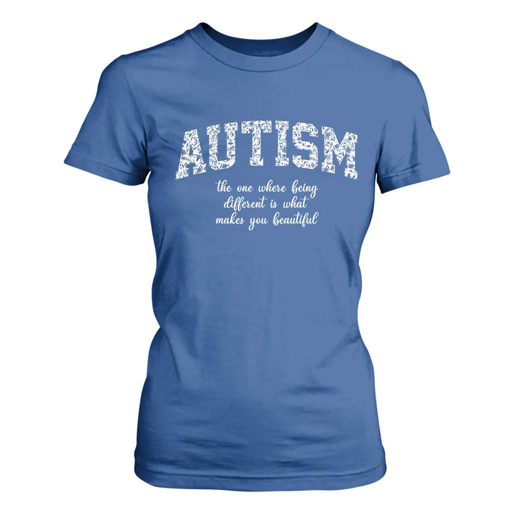 Autism Acceptance T Shirt For Women Autistic Acceptance Inspirational