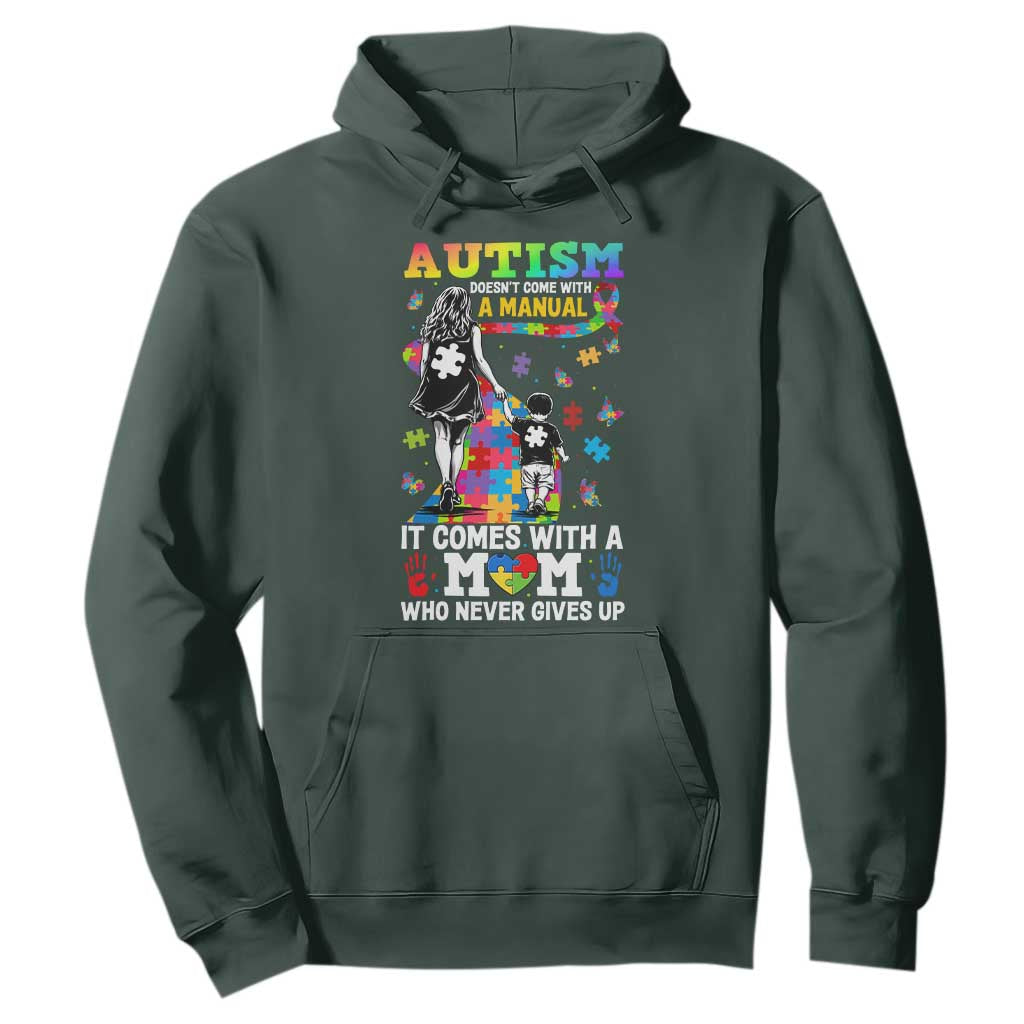 Autism Acceptance Hoodie Doesn't Come with a Manual Autism Mom