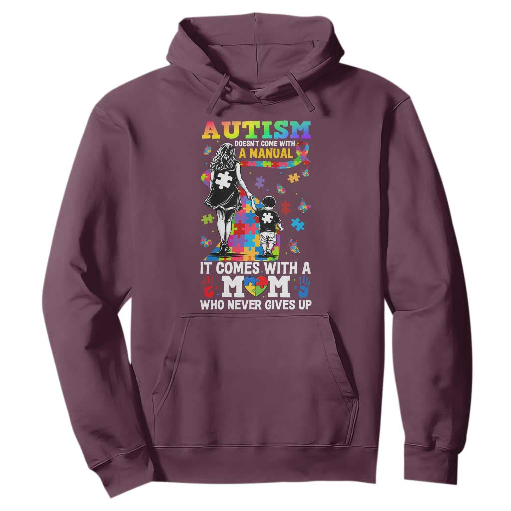 Autism Acceptance Hoodie Doesn't Come with a Manual Autism Mom