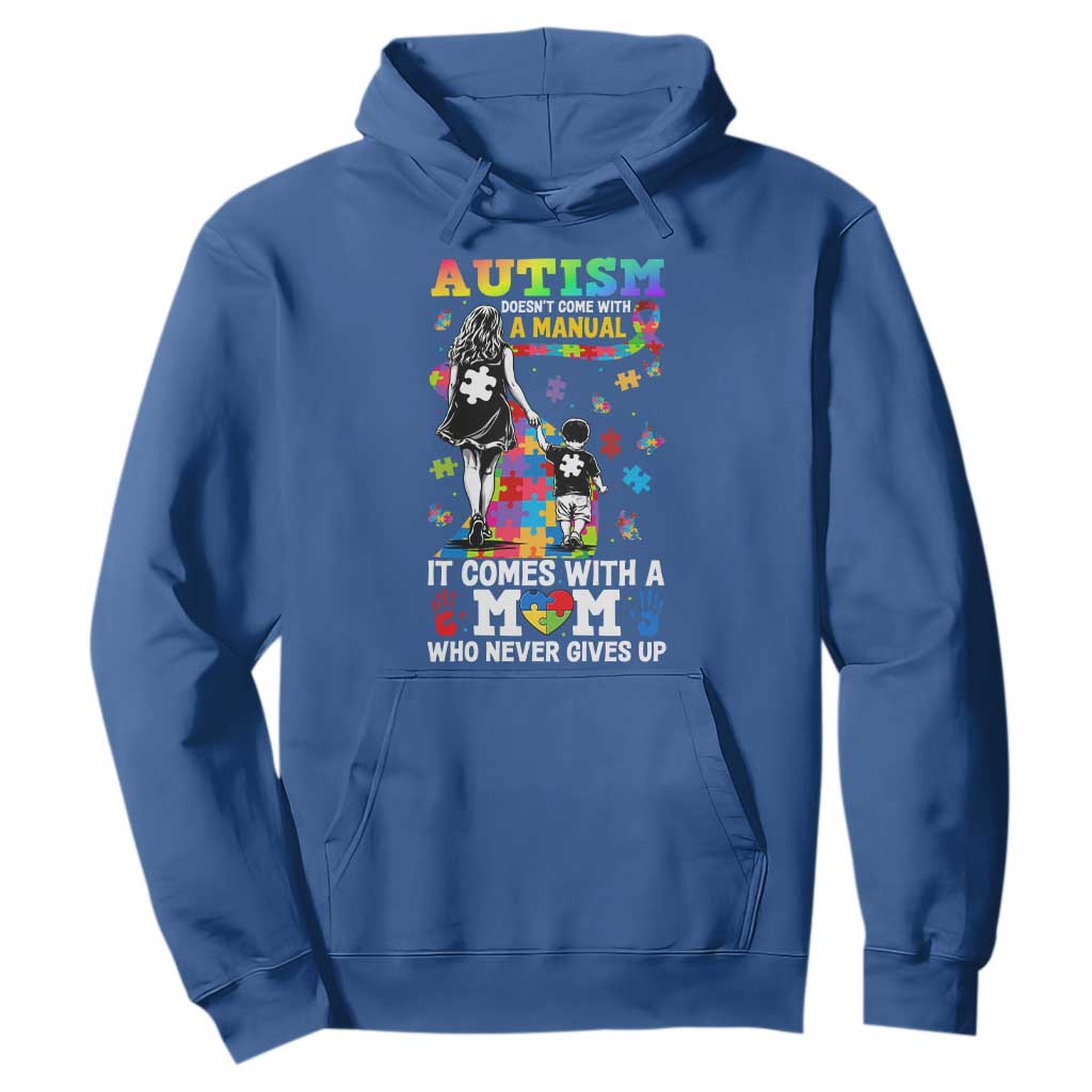Autism Acceptance Hoodie Doesn't Come with a Manual Autism Mom