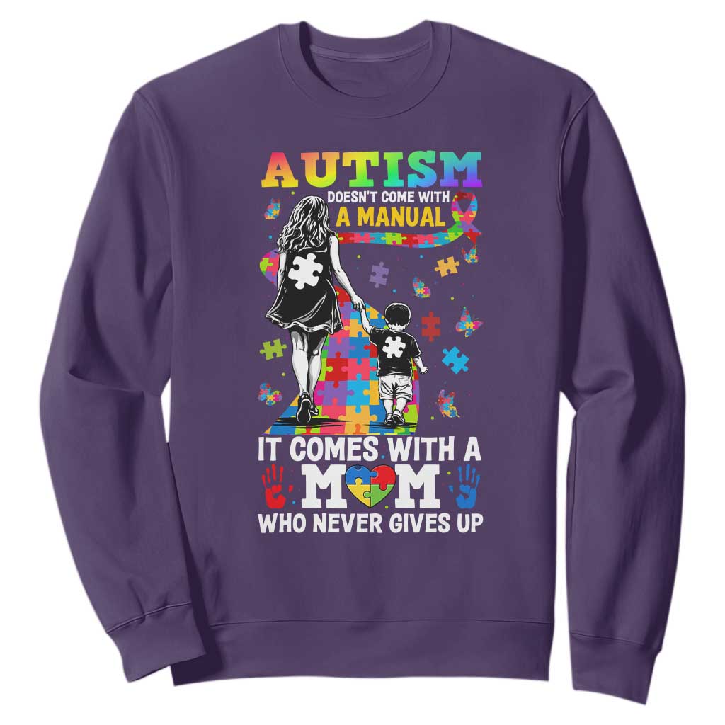 Autism Acceptance Sweatshirt Doesn't Come with a Manual Autism Mom