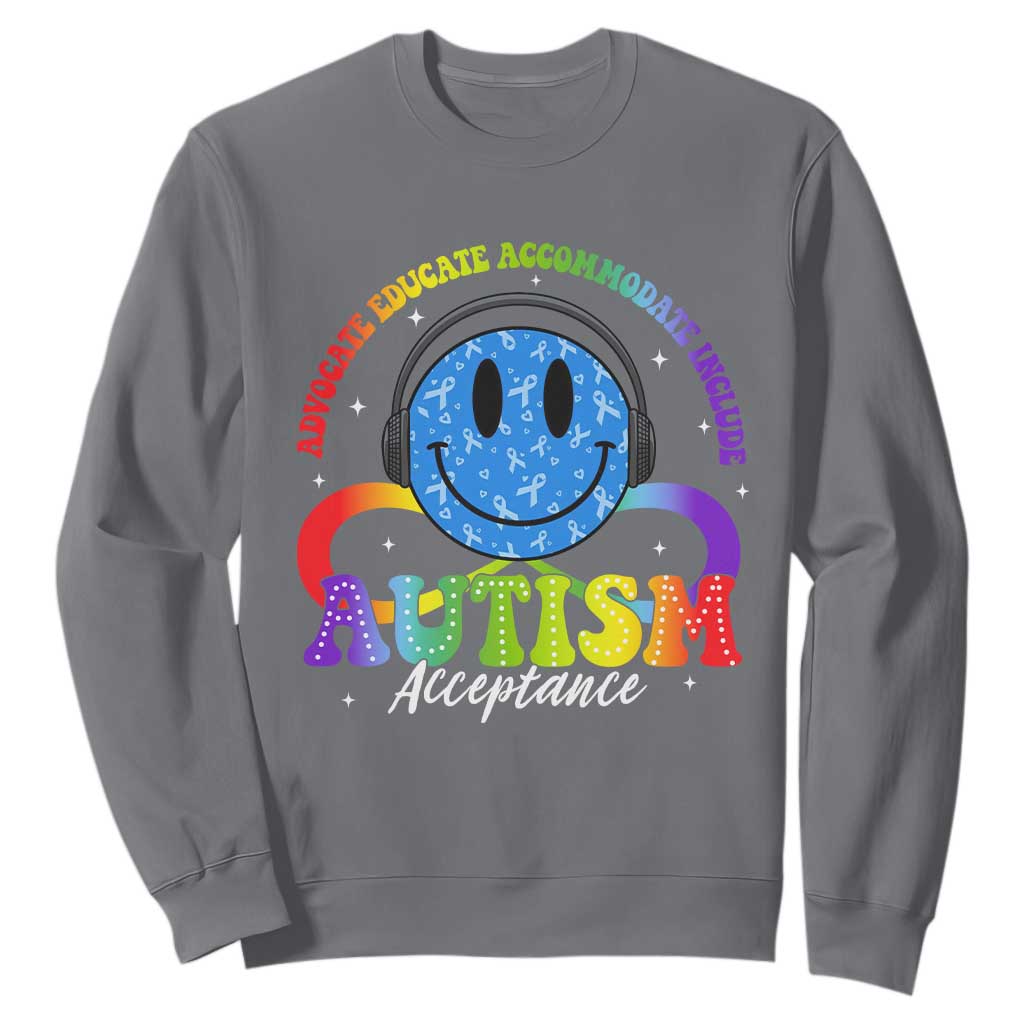 Autism Acceptance Sweatshirt Acceptance Special Education Teacher Kids