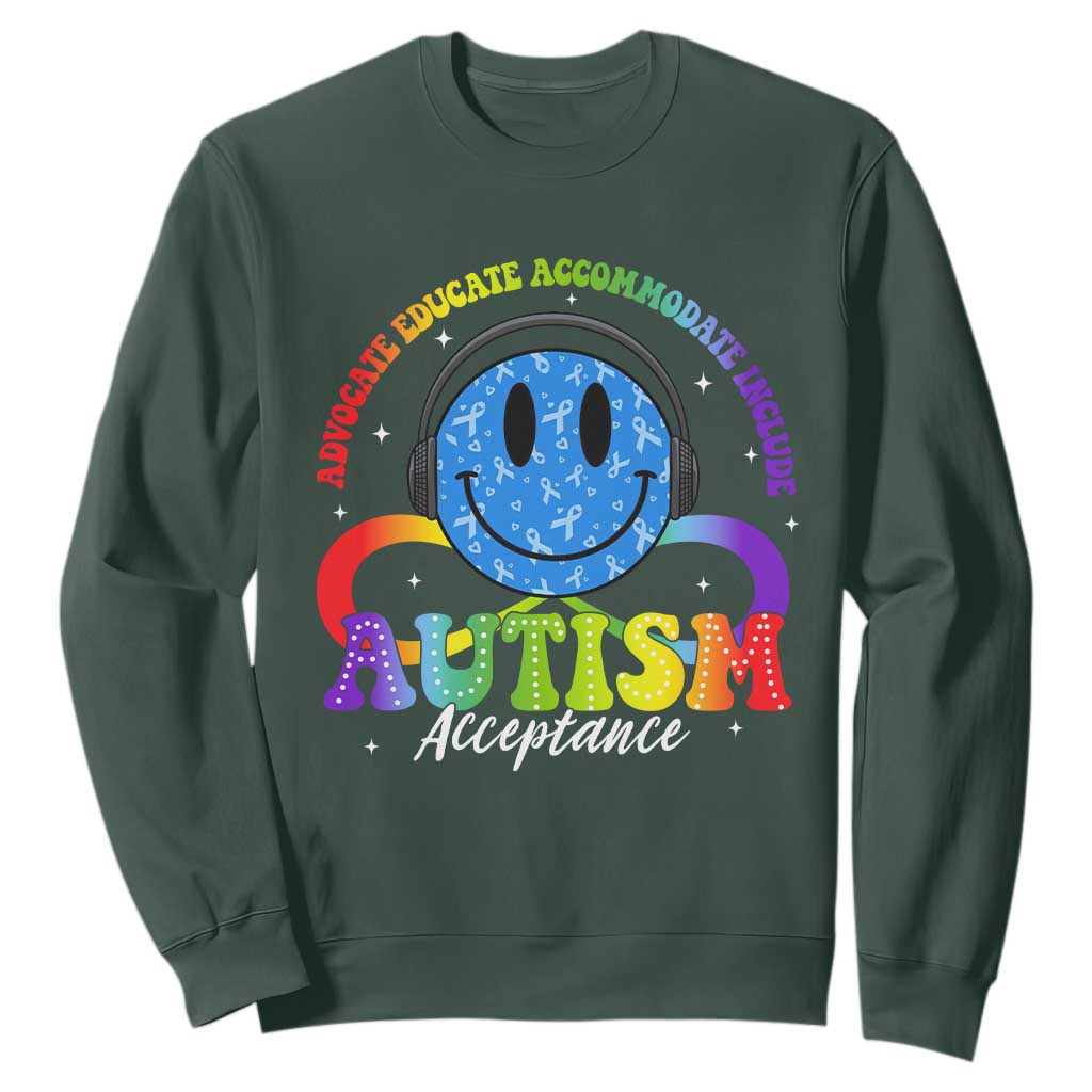 Autism Acceptance Sweatshirt Acceptance Special Education Teacher Kids