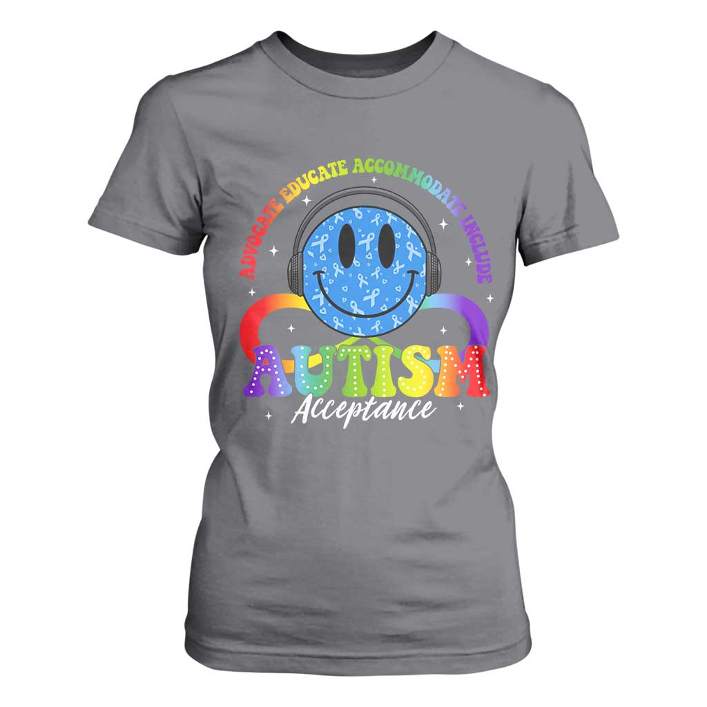 Autism Acceptance T Shirt For Women Acceptance Special Education Teacher Kids