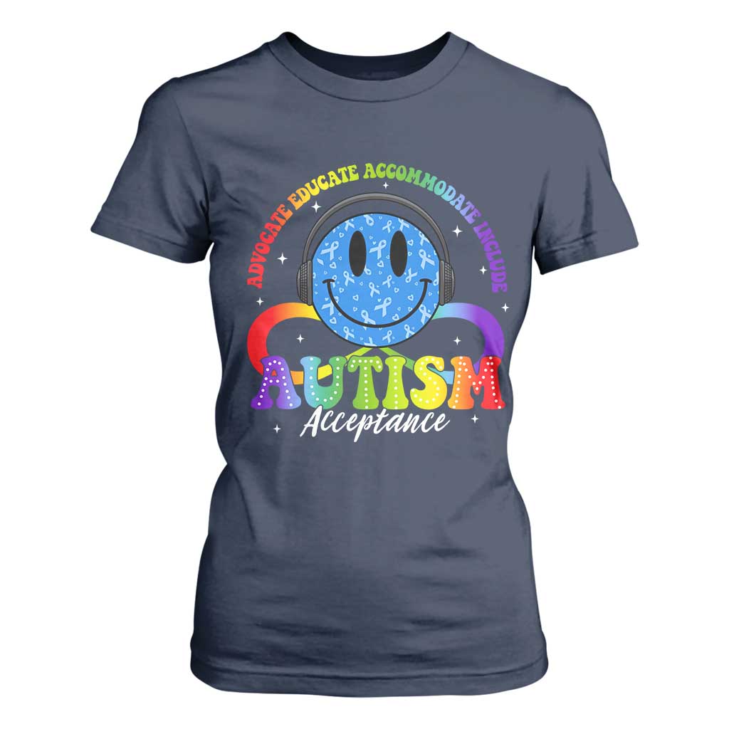 Autism Acceptance T Shirt For Women Acceptance Special Education Teacher Kids