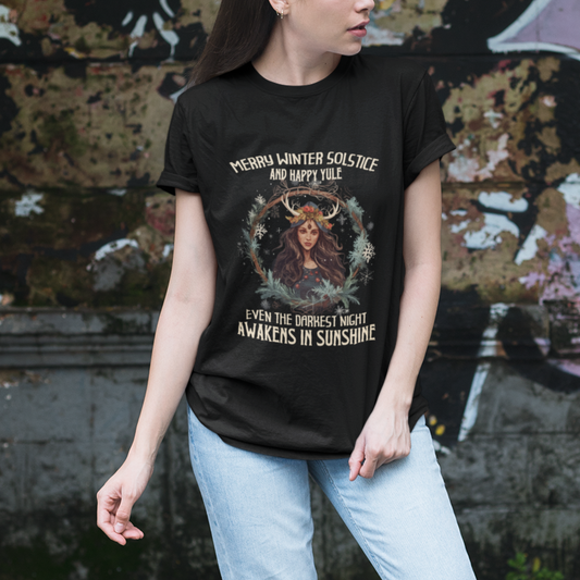 merry-winter-solstice-and-happy-yule-fairy-awakens-in-sunshine-t-shirt