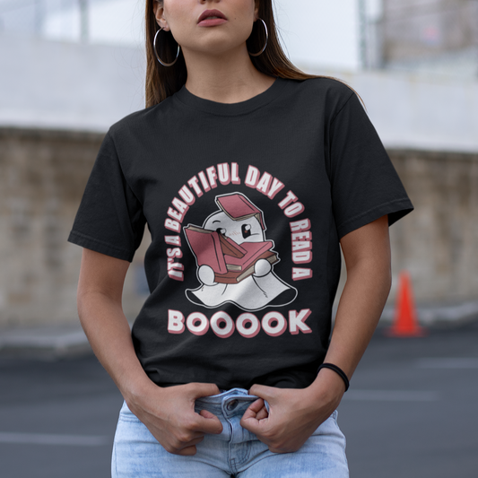 halloween-reading-t-shirt-its-a-beautiful-day-to-read-a-book-cute-ghost-boo-sheet