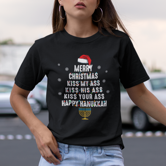 merry-christmas-kiss-my-ass-his-ass-your-ass-happy-hanukkah-t-shirt