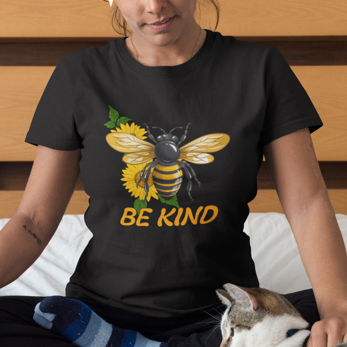 anti-bullying-t-shirt-be-kind-floral-bee-choose-kindness